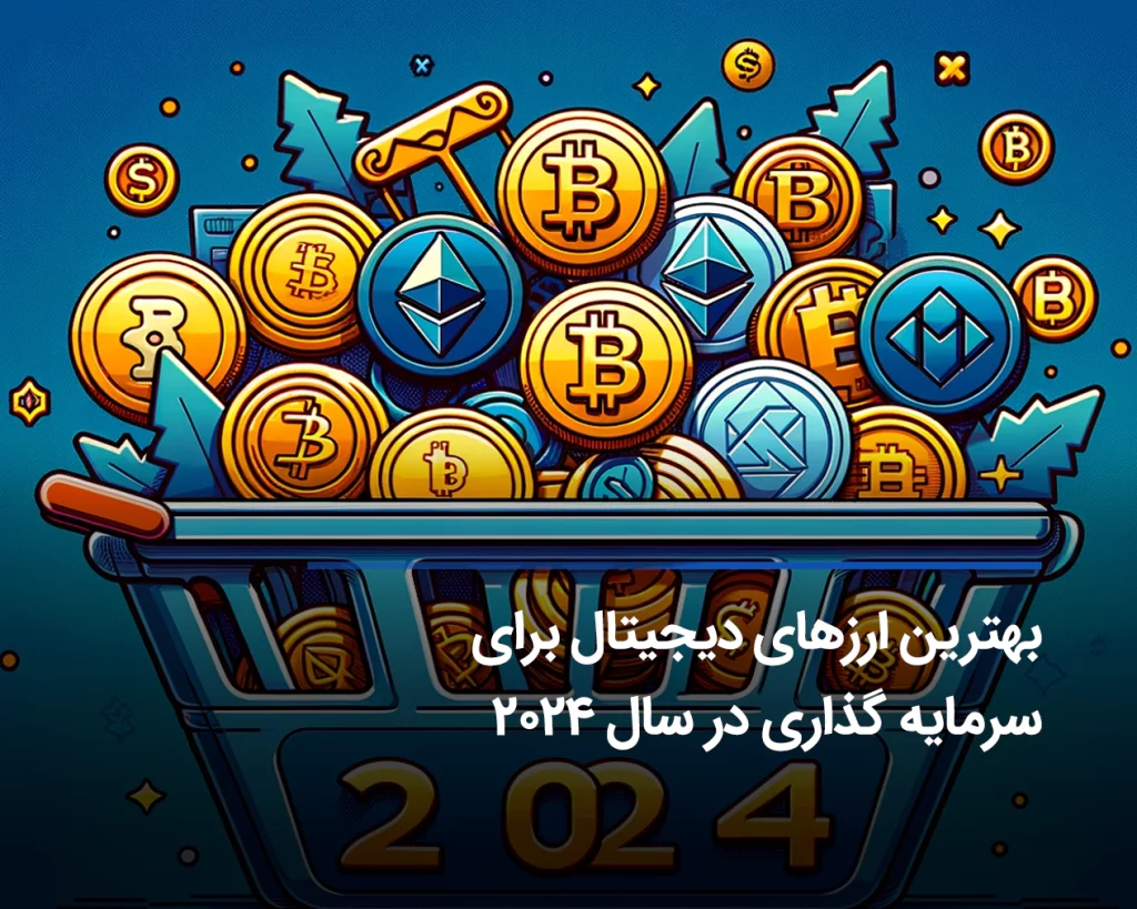 ارزهای دیجیتال برای سرمایه گذاری در 2024