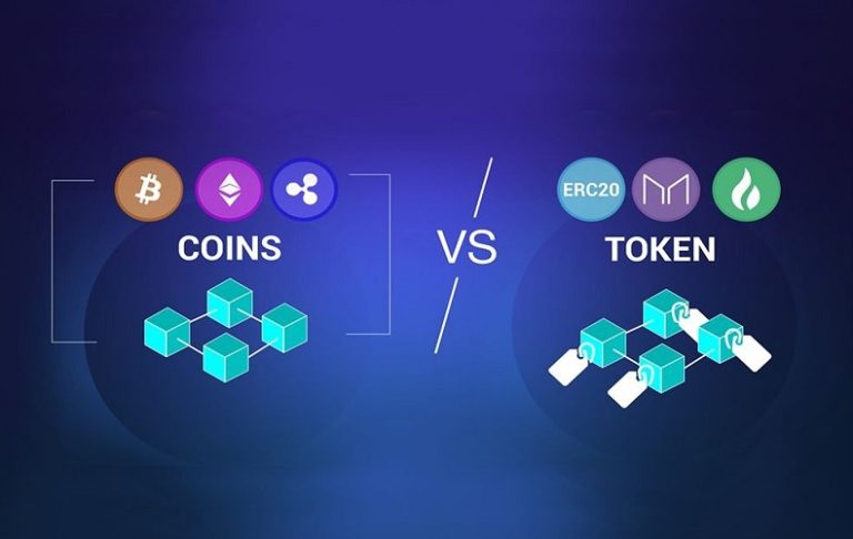 تفاوت توکن و کوین
